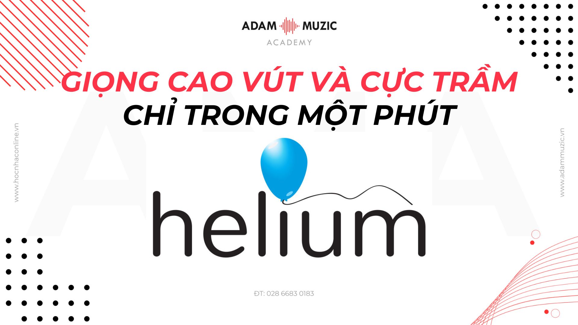 Giọng cao vút và cực trầm chỉ trong một phút - Adam Muzic