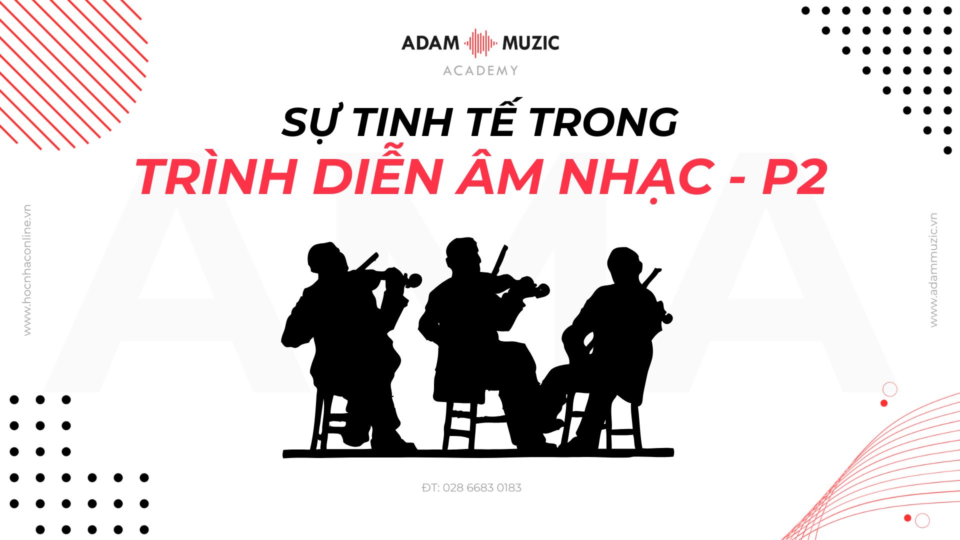 Sự tinh tế trong trình diễn âm nhạc - Adam Muzic