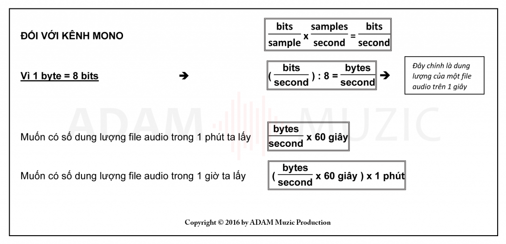 Bit depth trong âm thanh học - ADAM Muzic