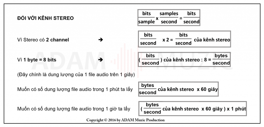 Bit depth trong âm thanh học - ADAM Muzic