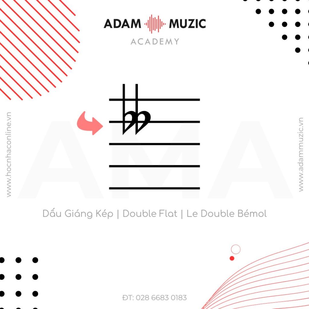 dấu giáng kép (adam muzic), dấu giáng kép là gì (adam muzic)