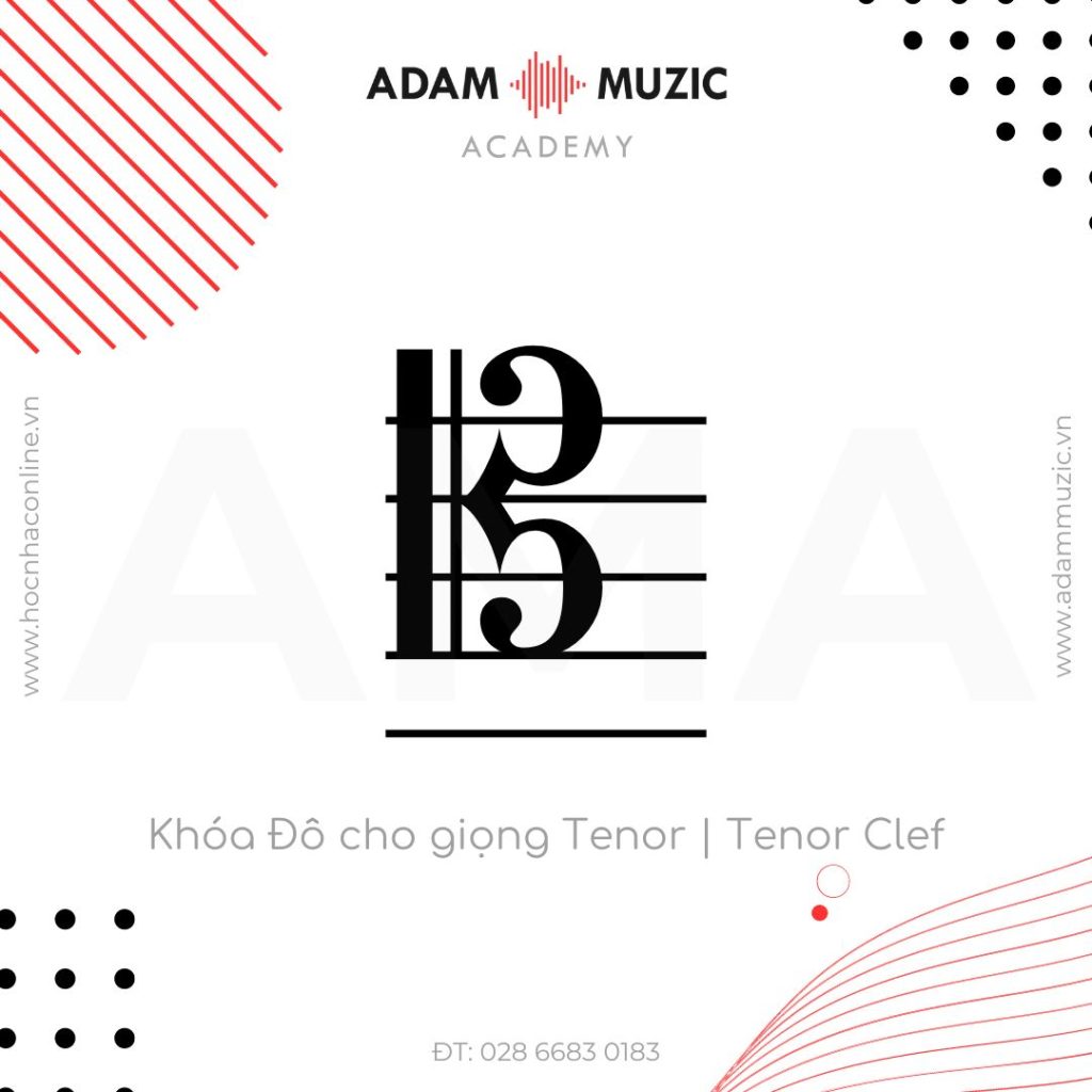 khoá đô tenor clef (adam muzic), khoá đô là gì (adam muzic)