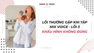 Lỗi thường gặp khi tập mix voice - Adam Muzic