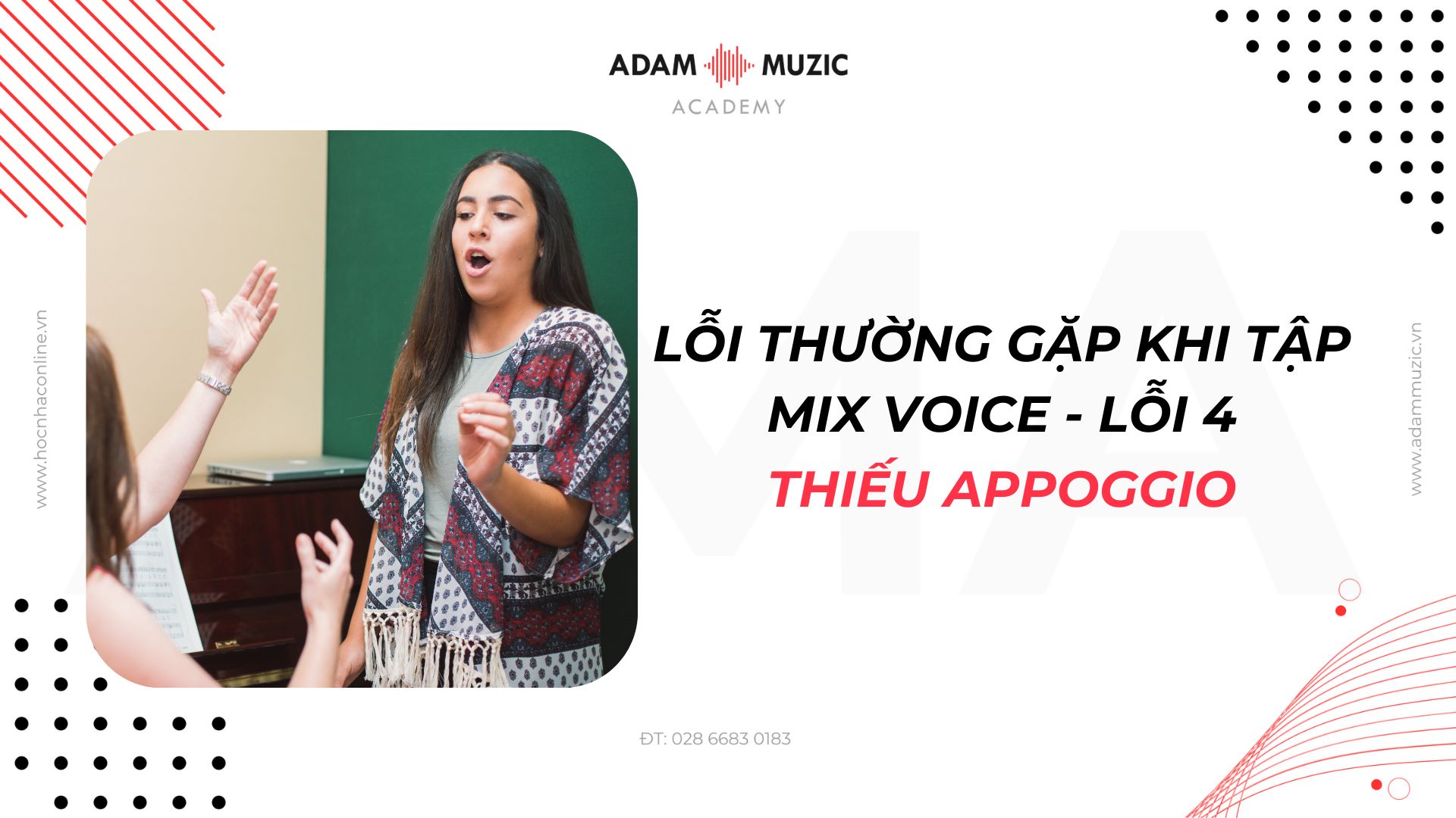 Lỗi thường gặp khi tập mix voice - Adam Muzic