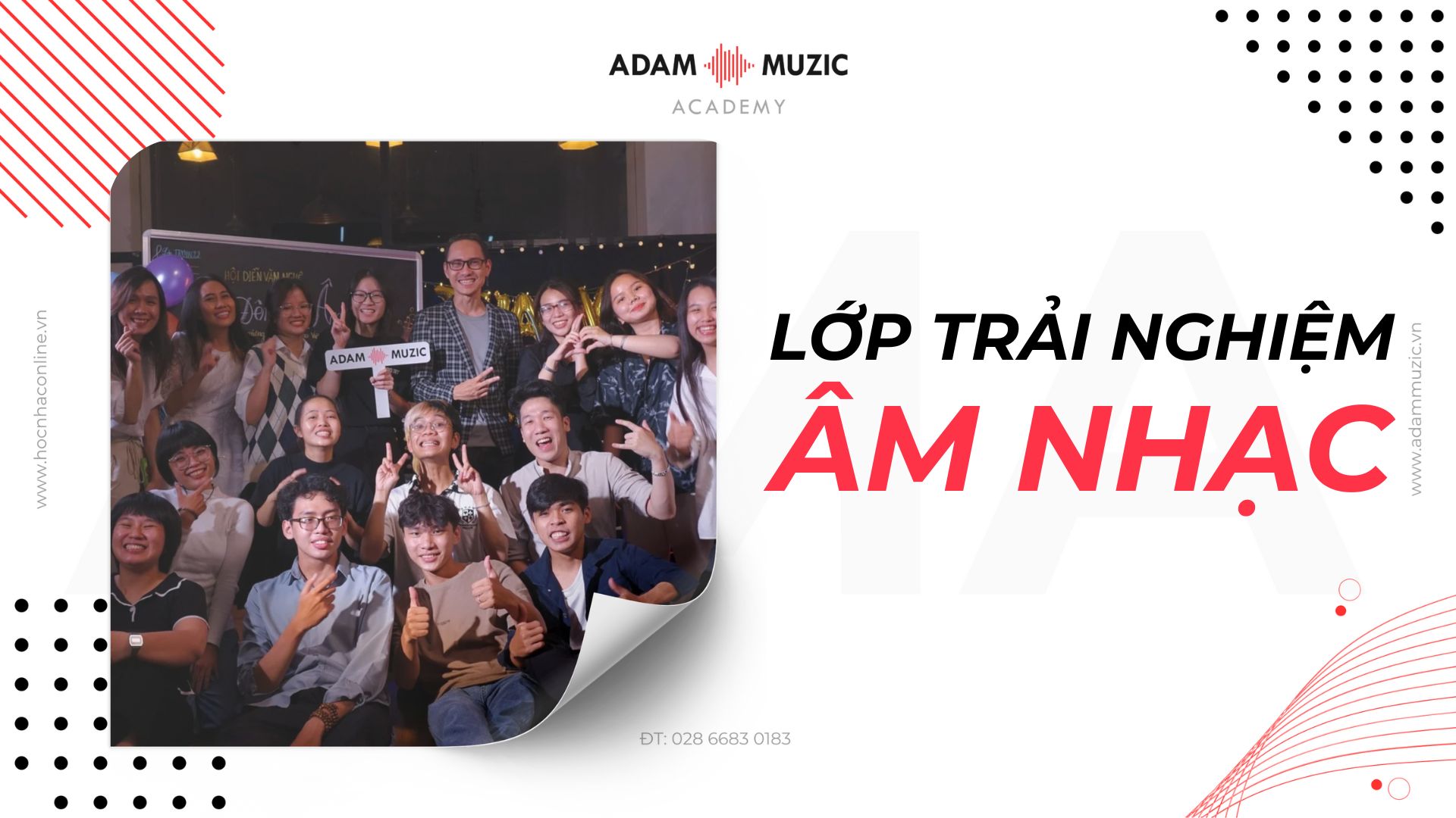 Lớp trải nghiệm âm nhạc - Adam Muzic