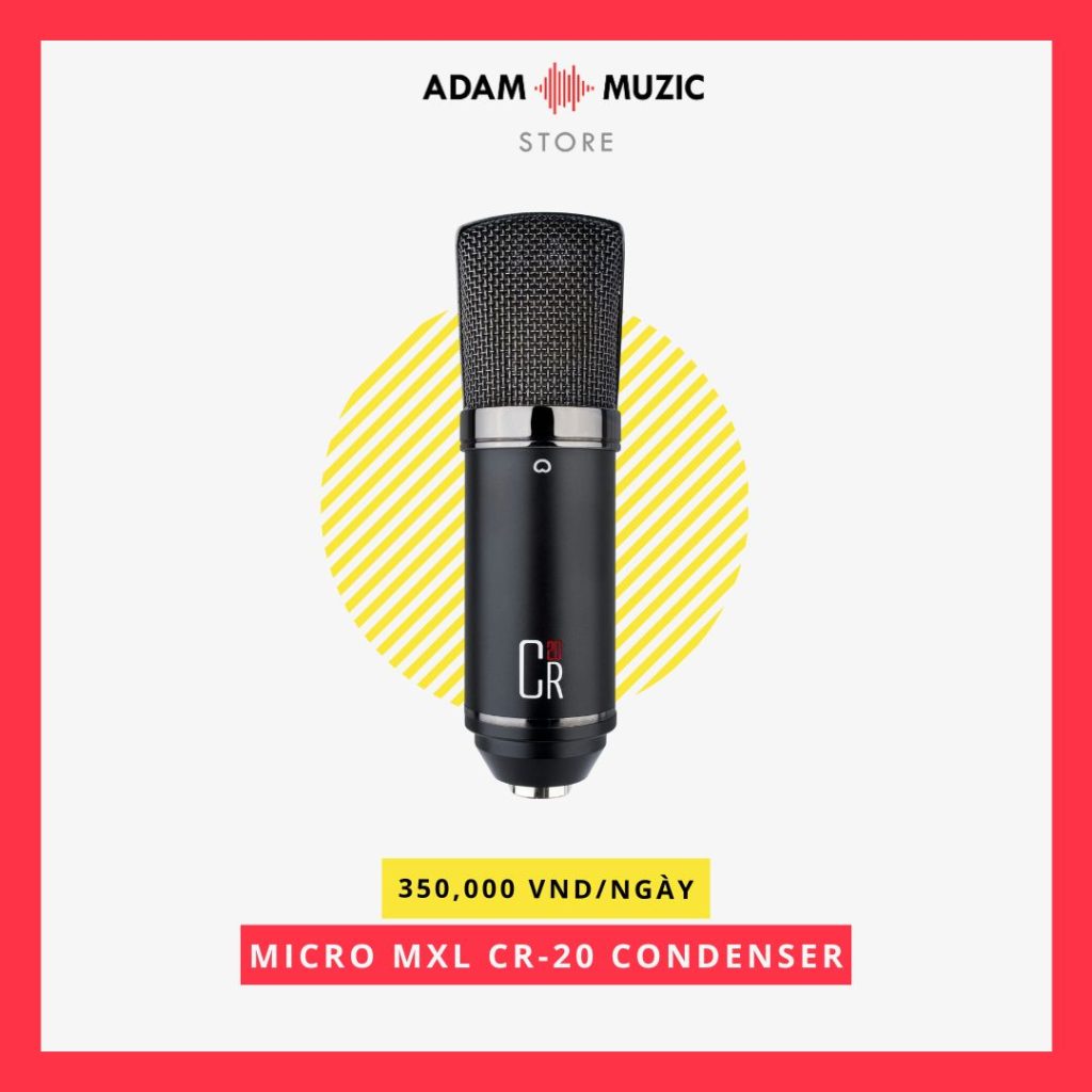 Micro Thu Âm MXL CR-20 Condenser