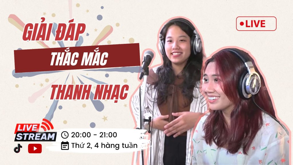 Livestream giải đáp thắc mắc thanh nhạc - Adam Muzic