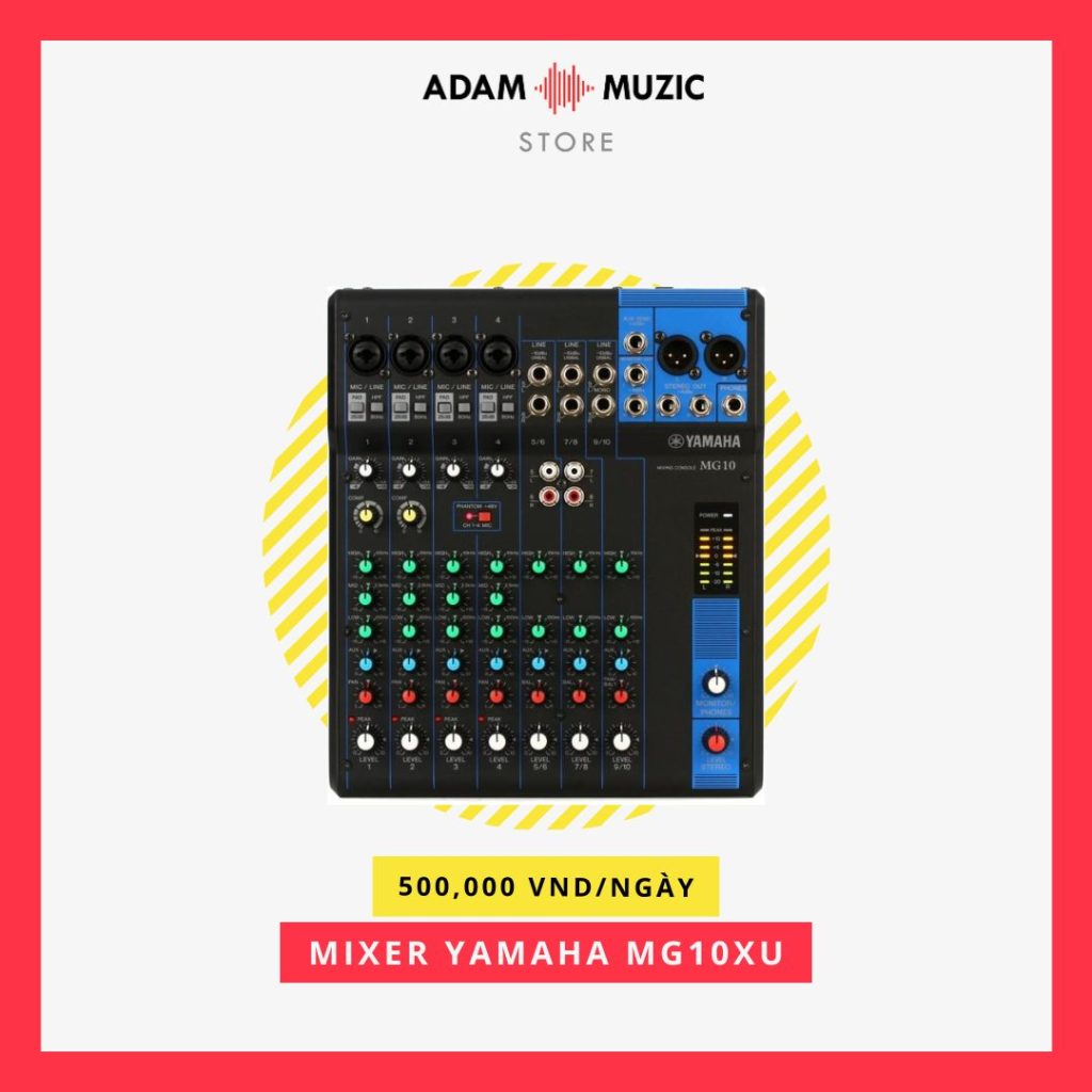 MIXER YAMAHA MG10XU - Adam Muzic