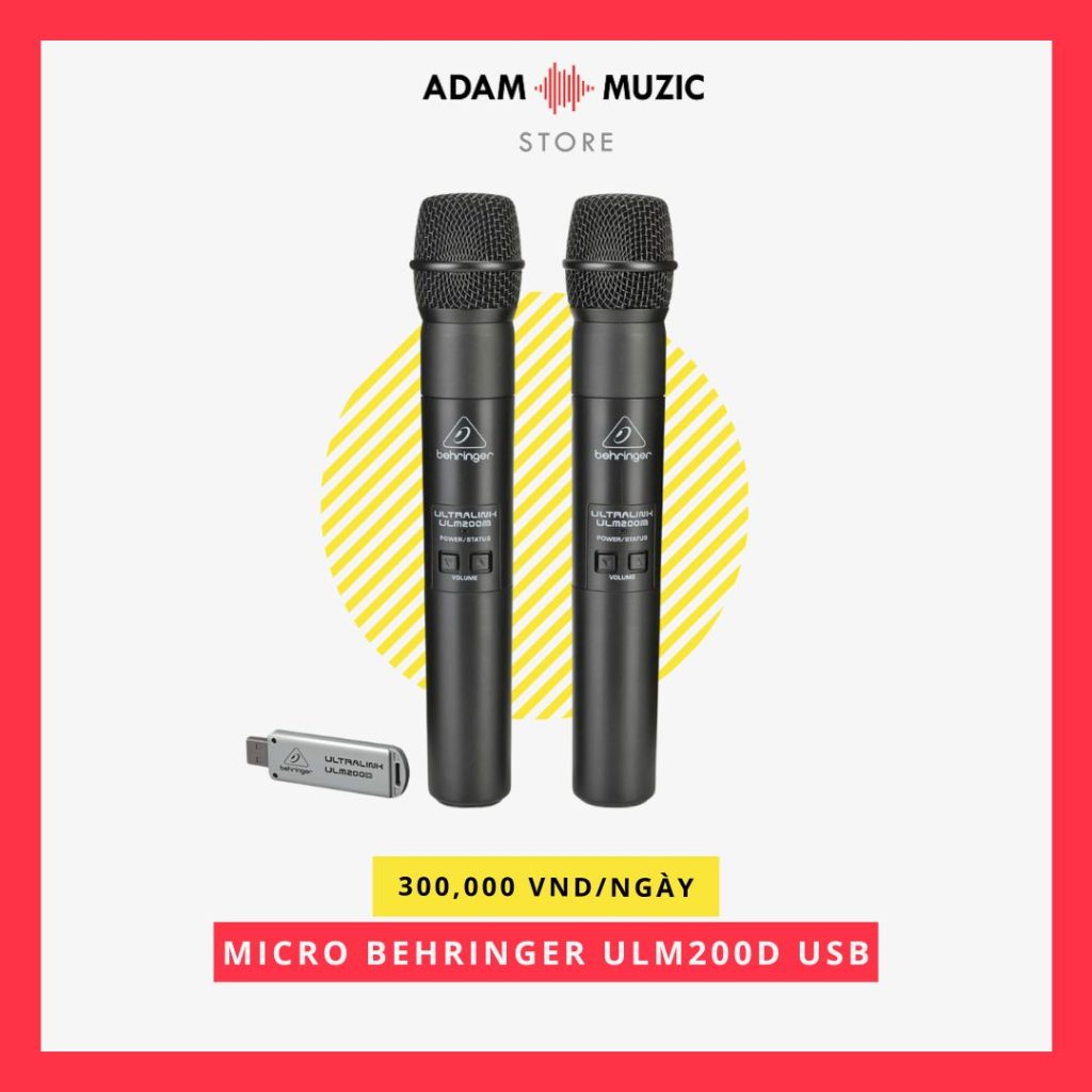 MICRO BEHRINGER ULM200D USB - Adam Muzic