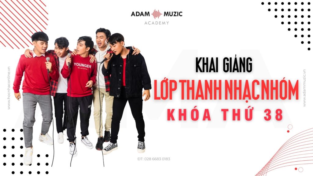 Khai giảng khoá học nhạc theo nhóm - Adam Muzic