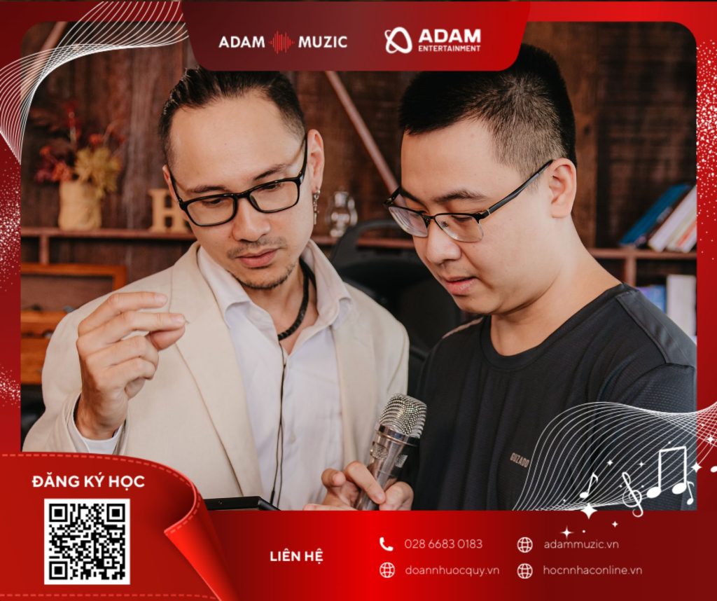 Tập luyện cùng ban nhạc - Adam Muzic