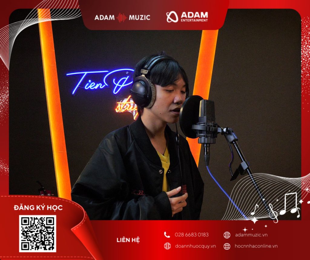 Trải nghiệm thu âm cùng Thầy Đoàn Nhược Quý và học trò - Adam Muzic