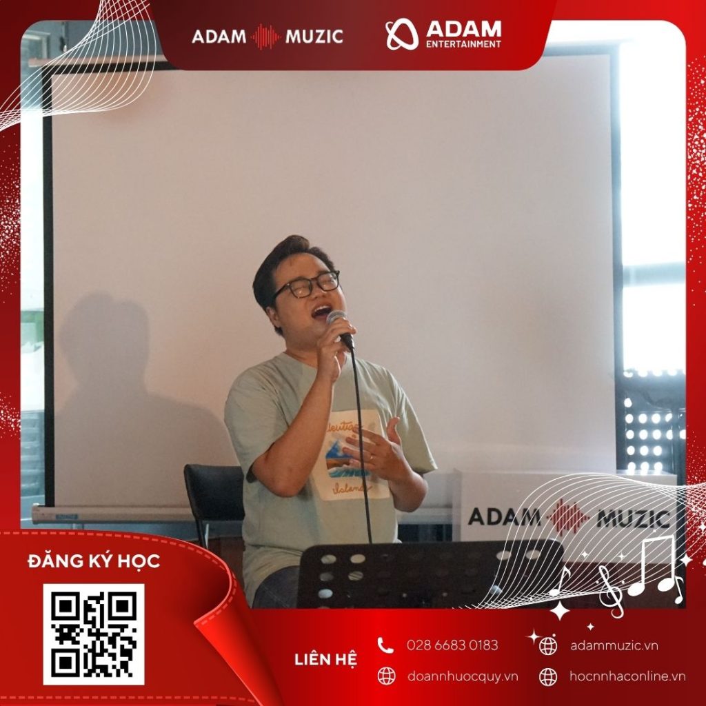 Kỹ năng trình diễn sân khấu - Adam Muzic