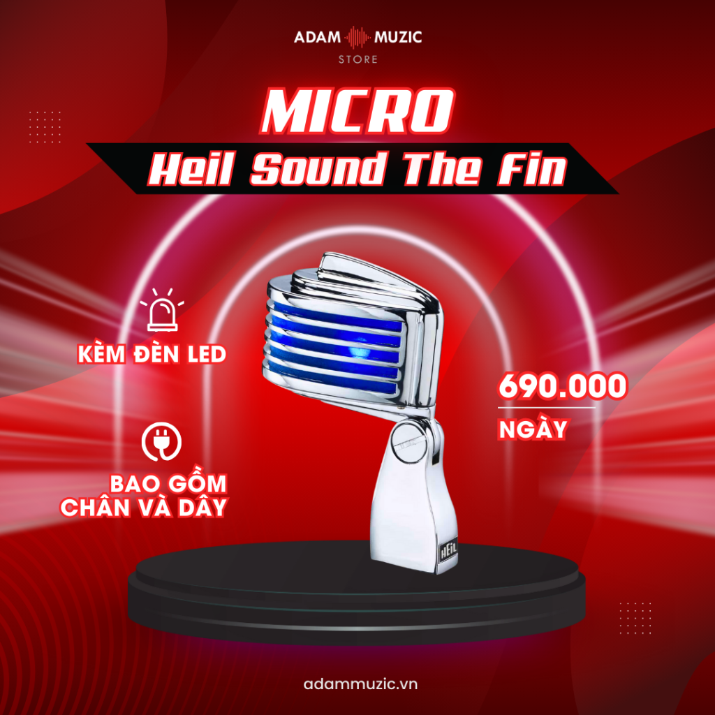 Cho thuê micro cổ điển - Adam Muzic Store