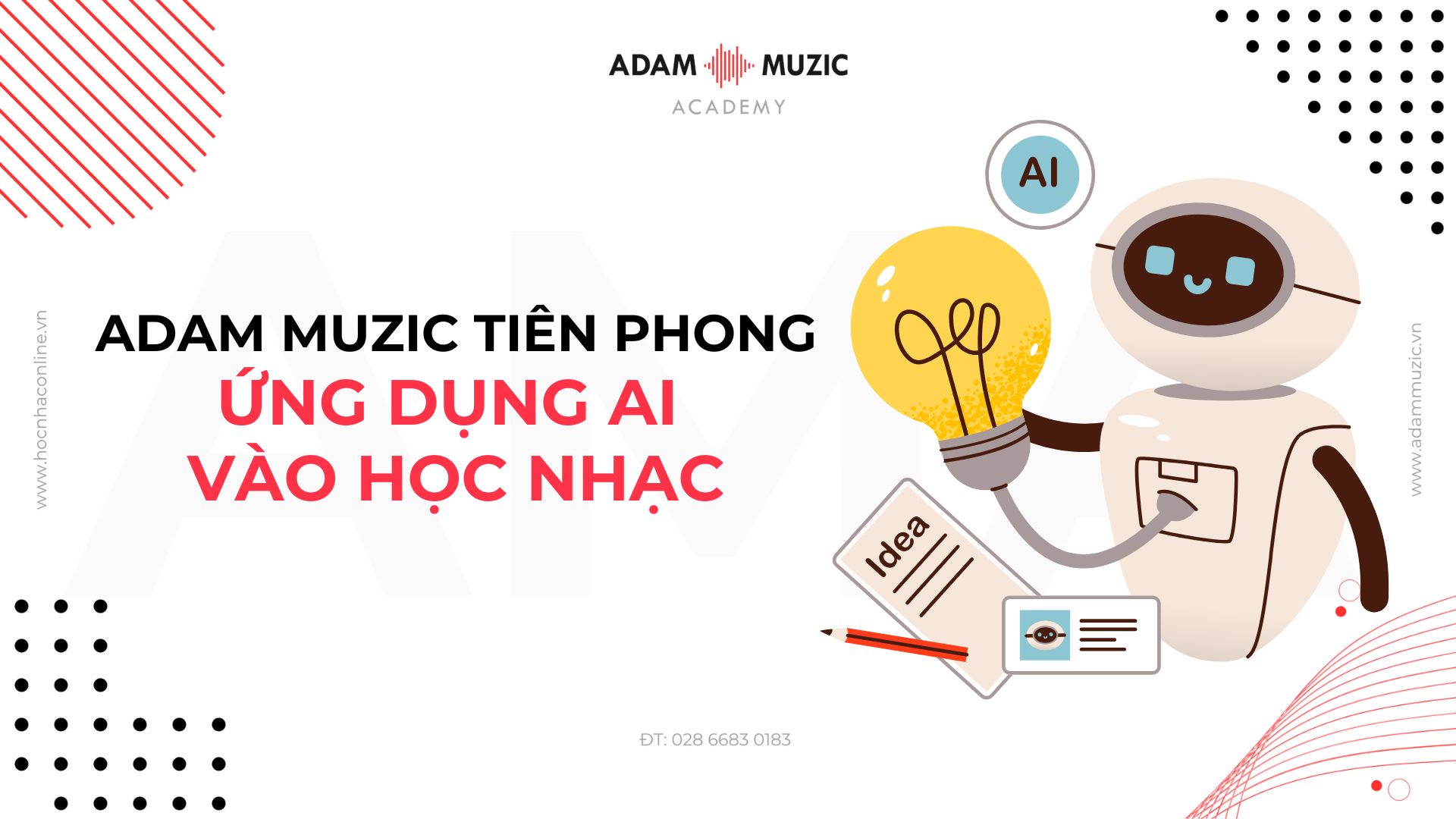 Adam Muzic tiên phong ứng dụng AI vào học nhạc