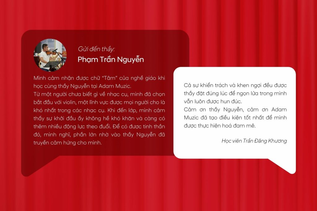 Những lời yêu thương nhân ngày nhà giáo Việt Nam - Adam Muzic