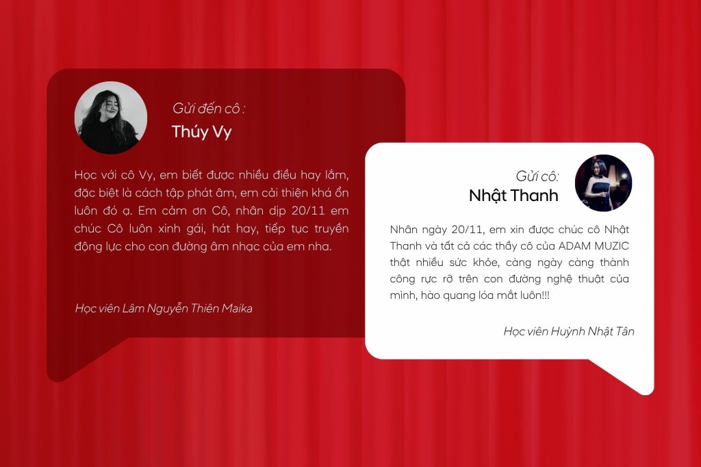 Những lời yêu thương nhân ngày nhà giáo Việt Nam - Adam Muzic