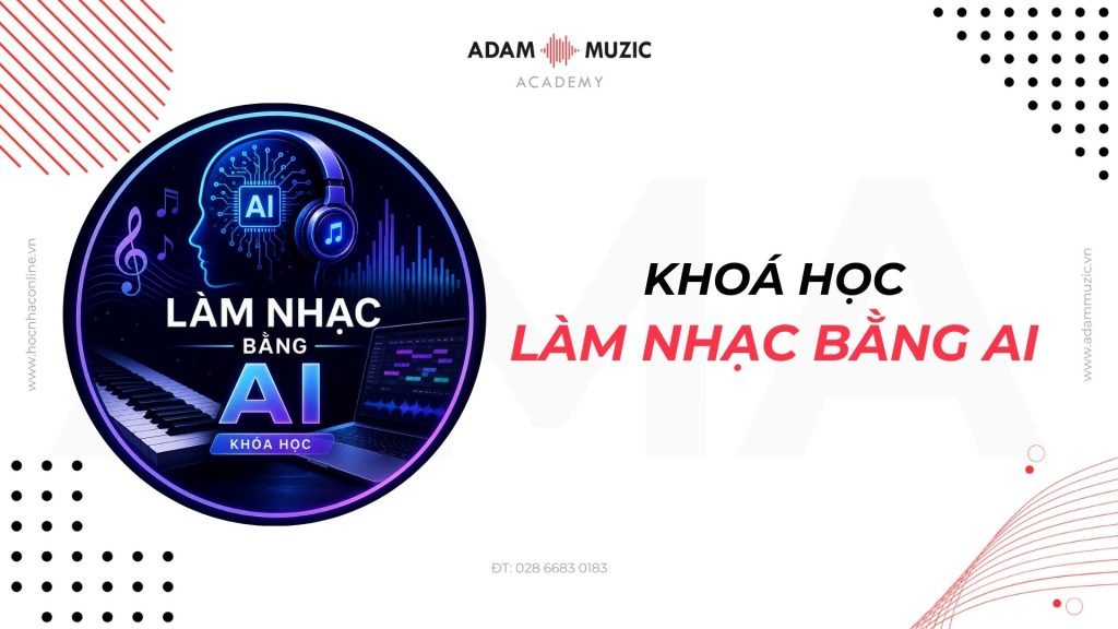 Khoá học làm nhạc bằng AI - Adam Muzic