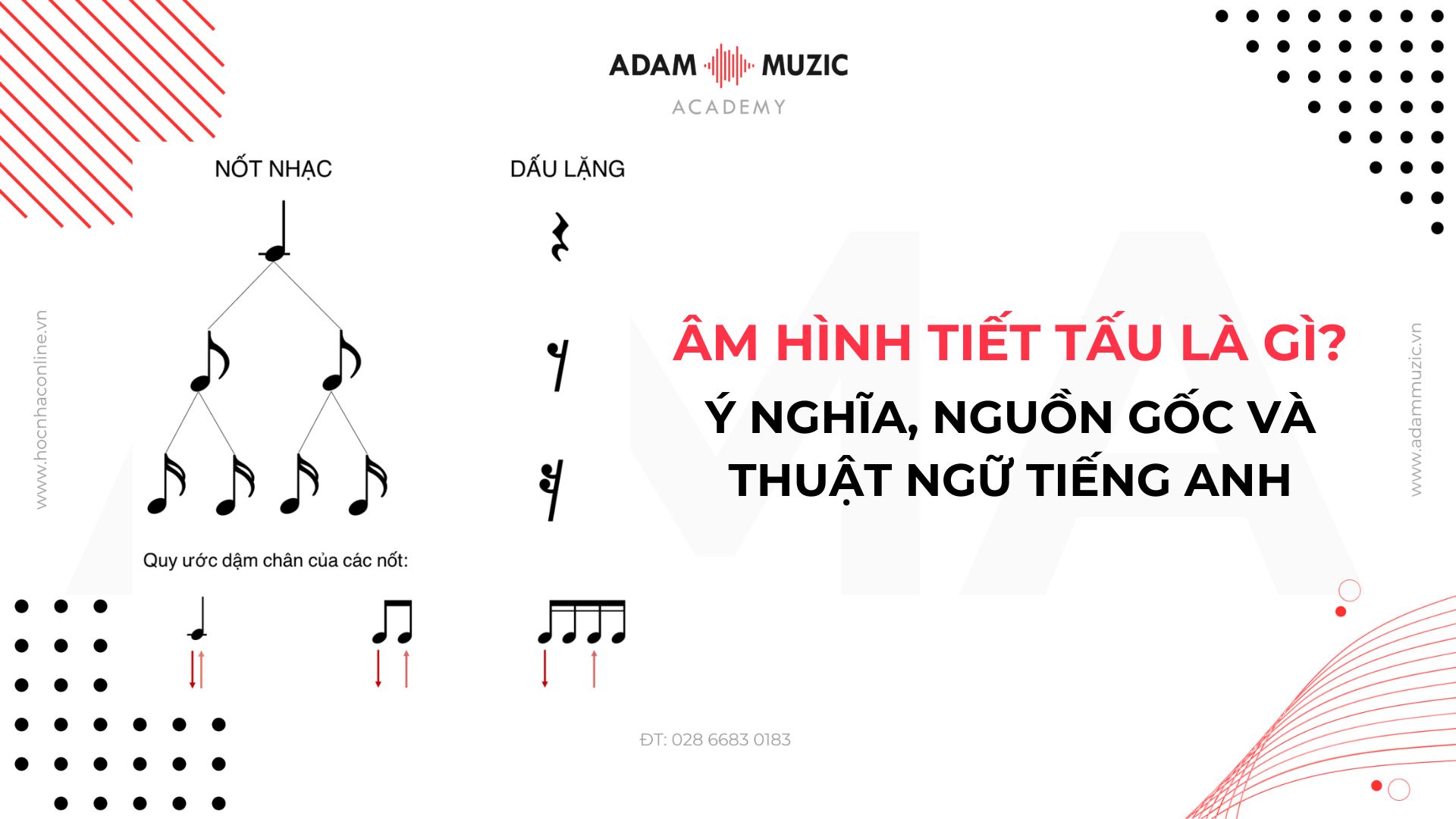 Âm hình tiết tấu là gì - Adam Muzic